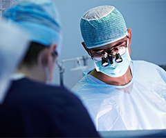 Robotic surgery doctor