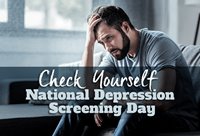 Check Yourself; National Depression Screening Day