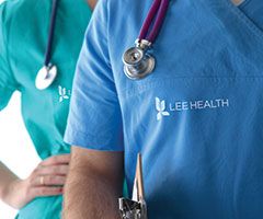 Lee Health nurse scrubs