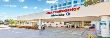 Entrance to HealthPark Medical Center Emergency Department