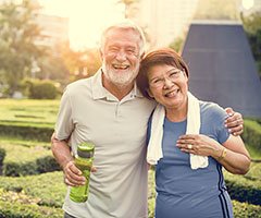 Older people after exercise